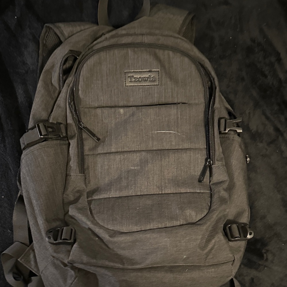 Gray Backpack for Men